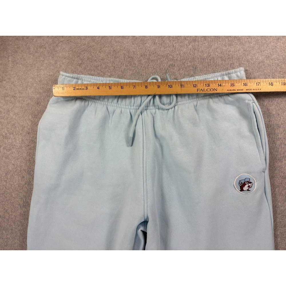 Buc-ees Cotton Blend Logo Athletic Jogger Sweatpants (Men's‎ Large) Blue - Picture 6 of 11